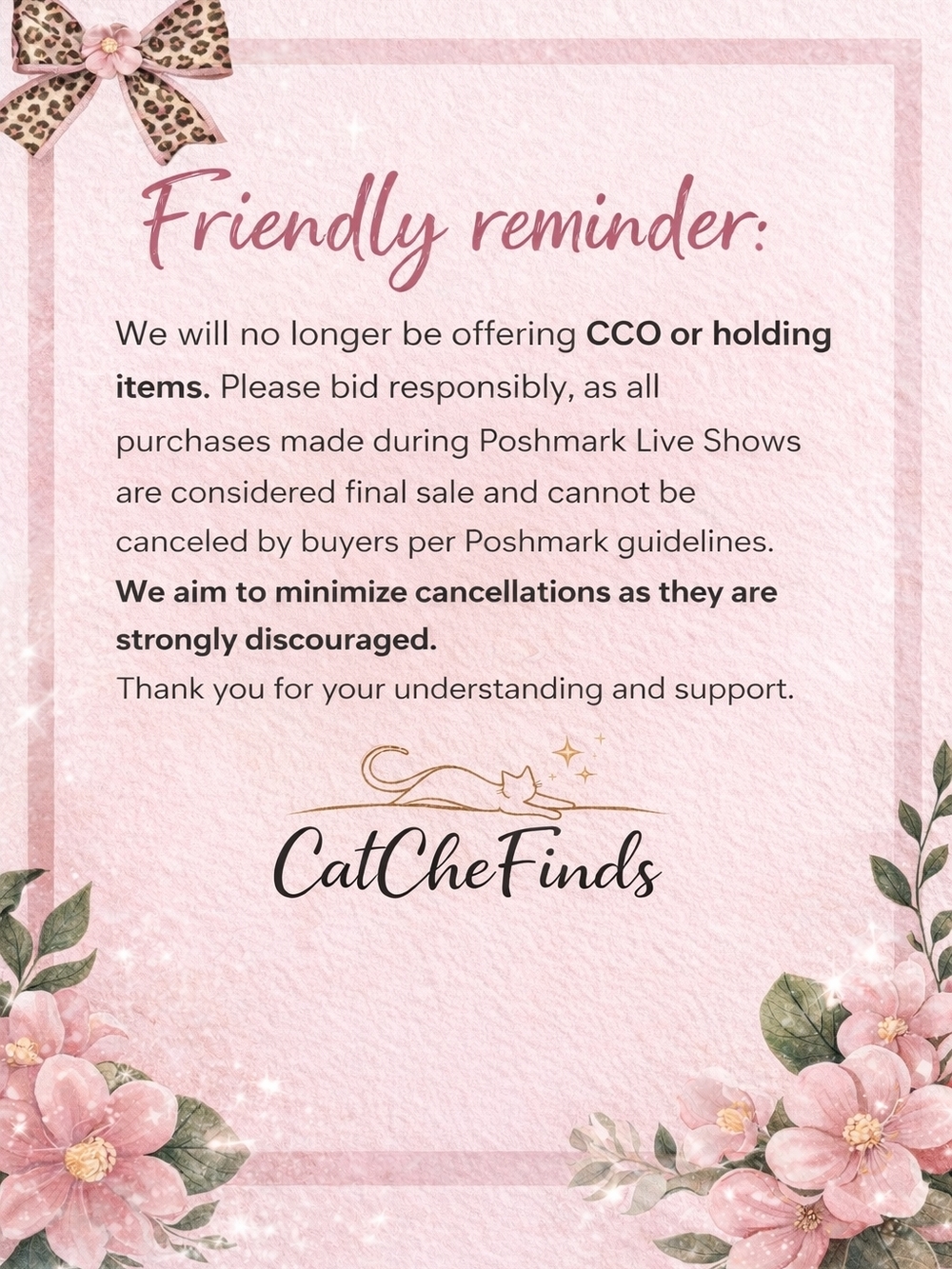💗 A Kind Note Before You Bid 💗